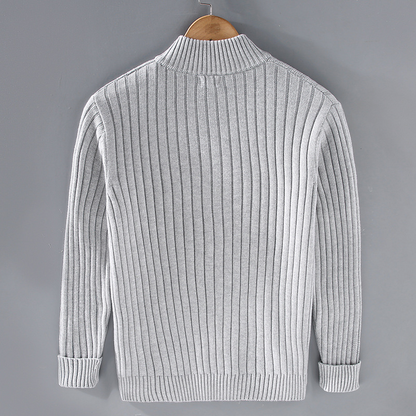 Herren Strickjacke Baumwolle Bequem Qualität