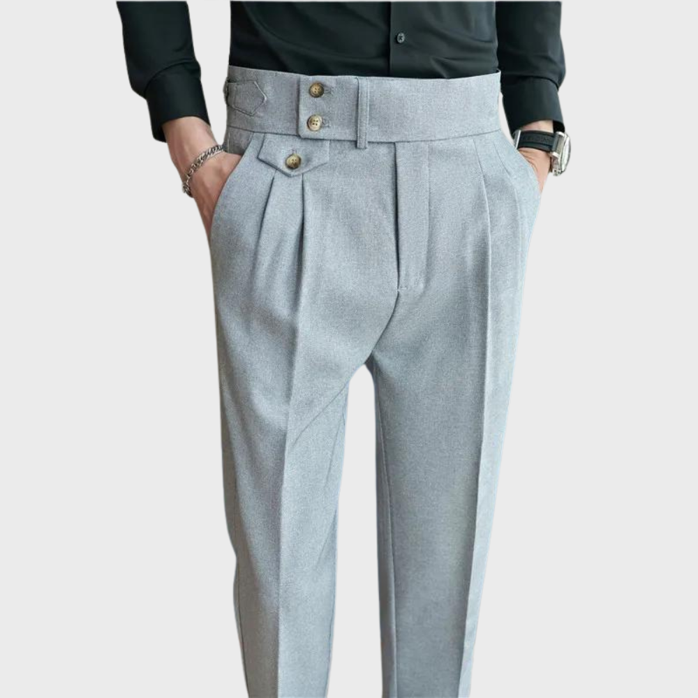 Herren Chino-Hosen Bequem Elegant