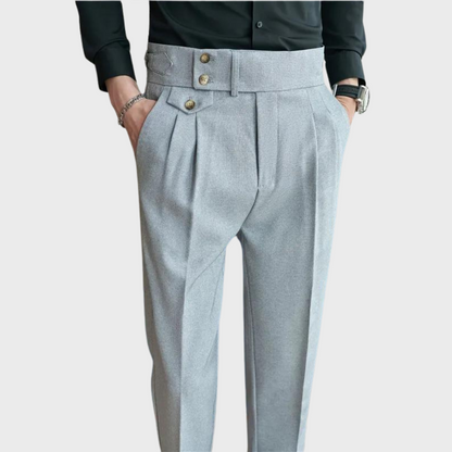 Herren Chino-Hosen Bequem Elegant
