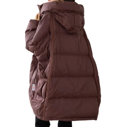 Damen Winterjacke Gepolstert Lockere Fit