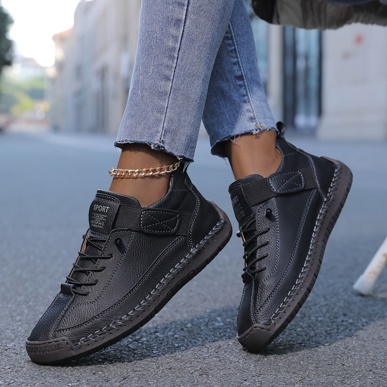 Damen Orthopädische Sneaker Bequem Komfortschuhe