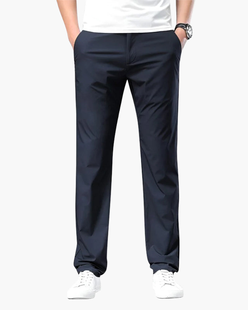 Herren Chino-Hose Slim Fit Schmal