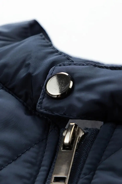 Herren Steppjacke Elegantes Steppmuster