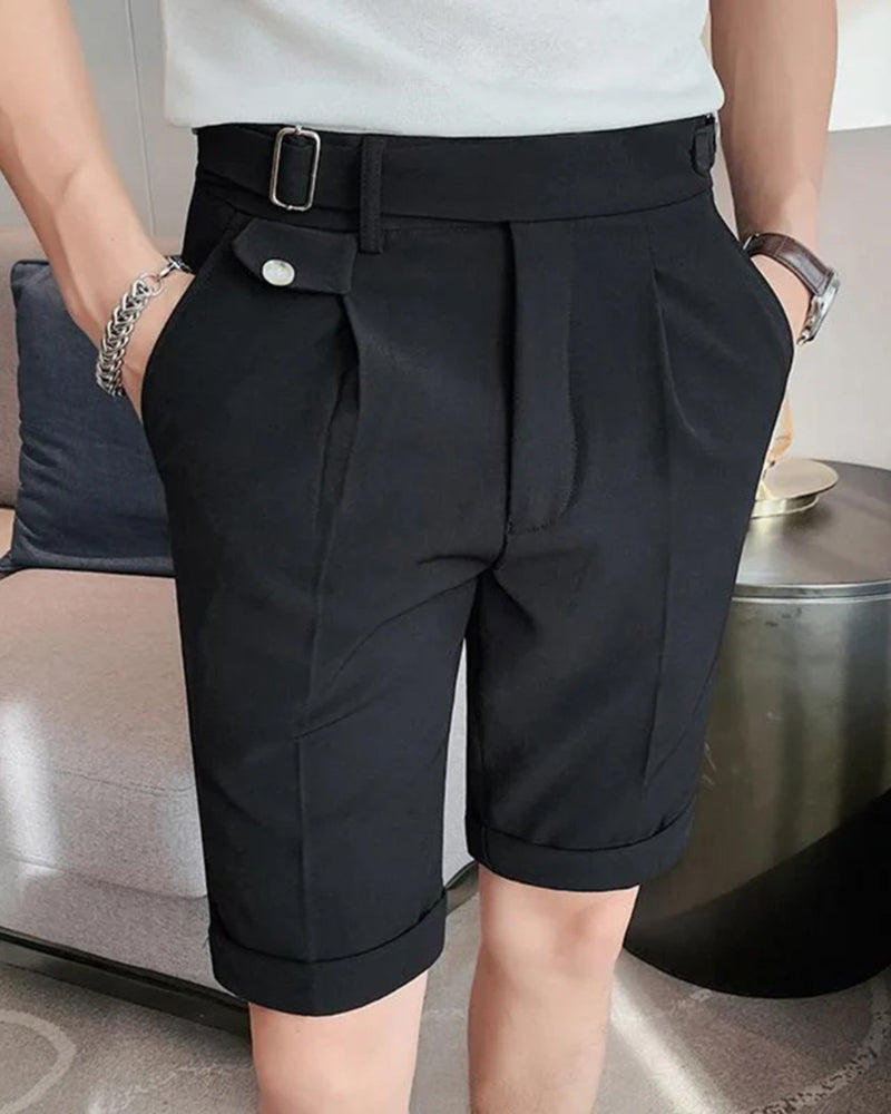 Maßgeschneiderte Plisseeshorts Damen Elegant