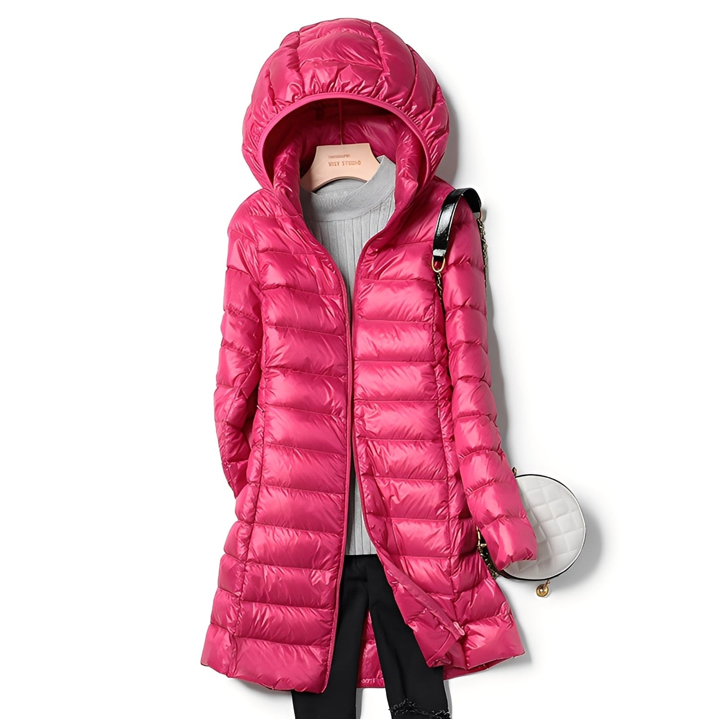 Damen Daunenjacke Warm Kuschelig