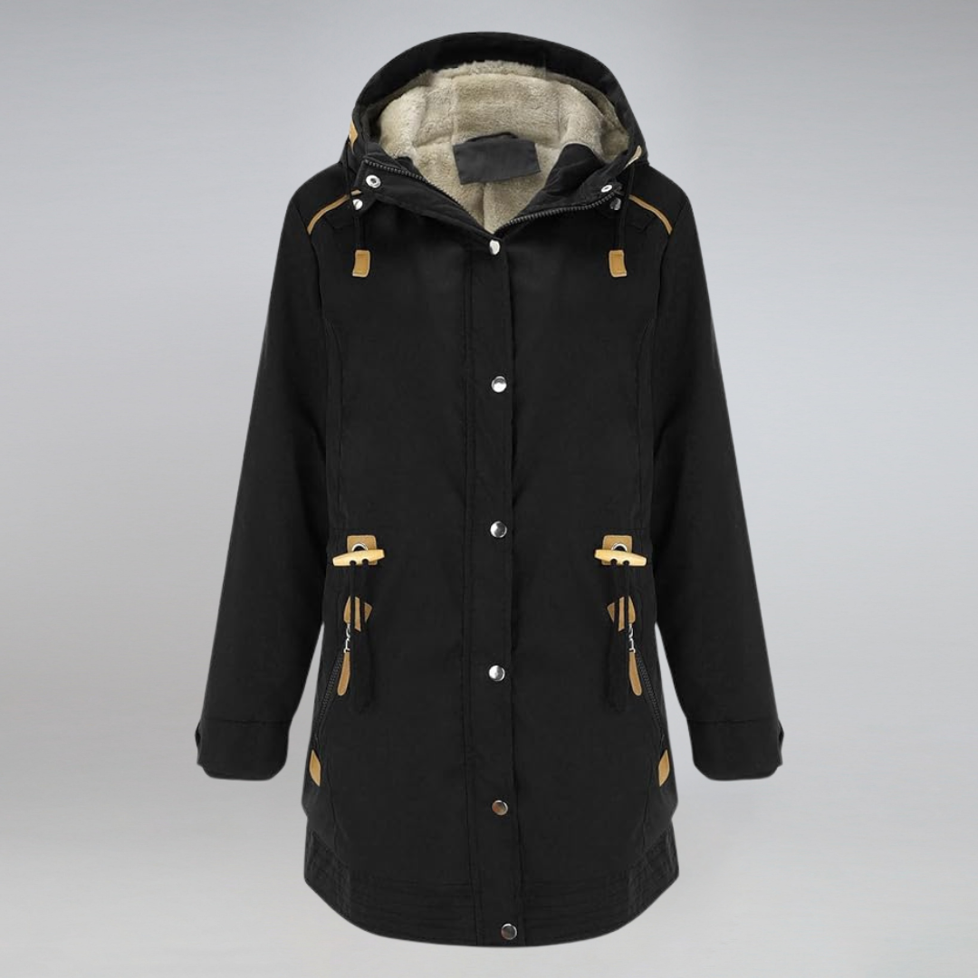 Damen Parka Wetterfest Warm Isoliert - Norvielle