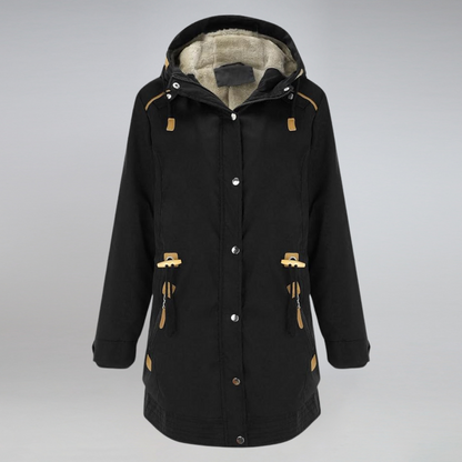 Damen Parka Wetterfest Warm Isoliert - Norvielle
