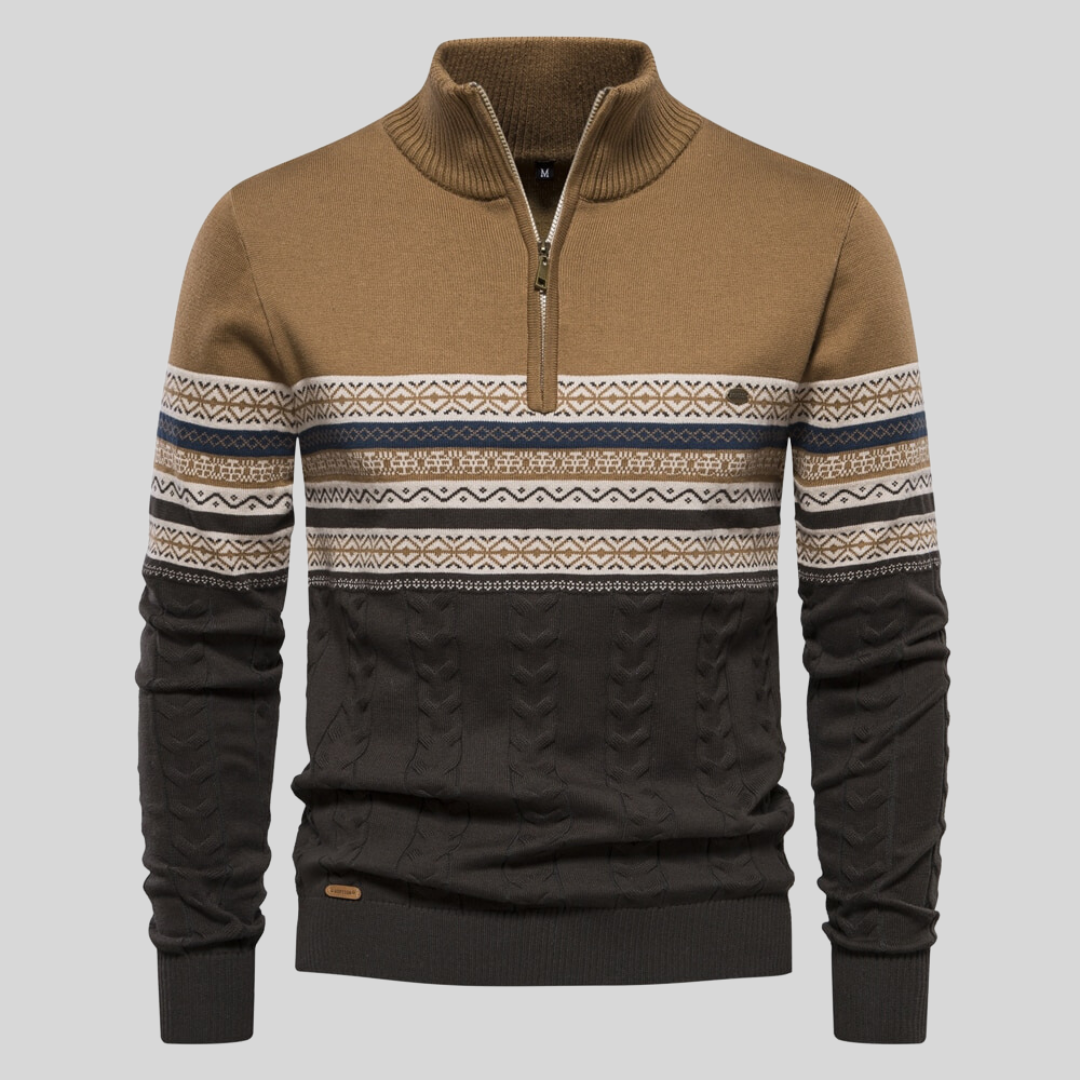 Skandinavischer Damenpullover Warm aus Wolle
