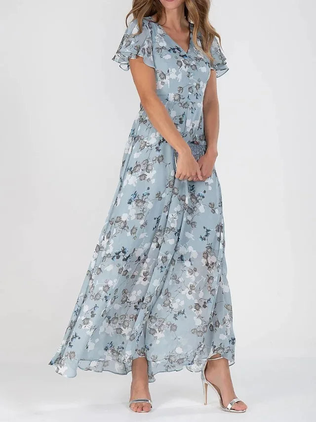Damenkleid Midi Länge Figurbetont - Norvielle