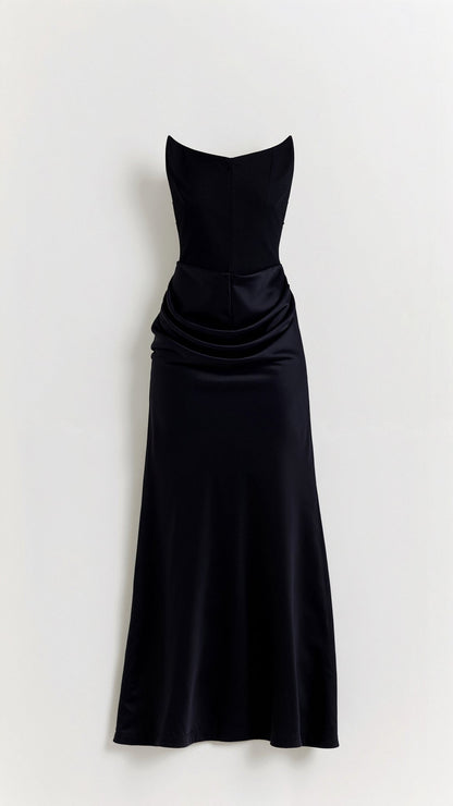 Damen Maxi-Kleid Hochzeitsgast-Eleganz Lang