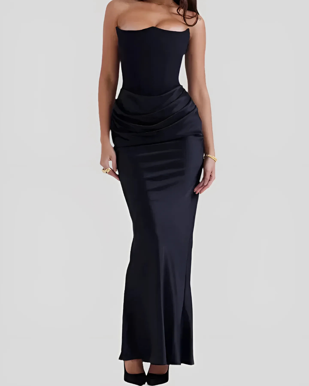 Damen Hochzeitskleid Elegantes Maxikleid Lang