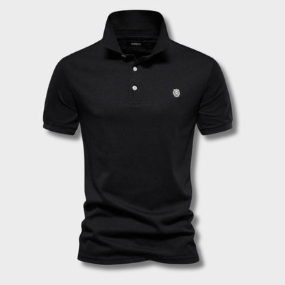Herren Slim-Fit Poloshirt Elegantes Design Zeitlos