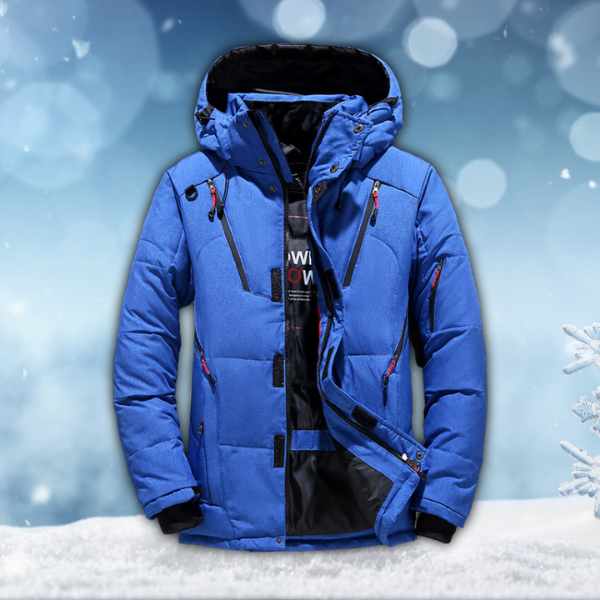 Herren Regenjacke Wasserdicht Warm Windfest - Norvielle