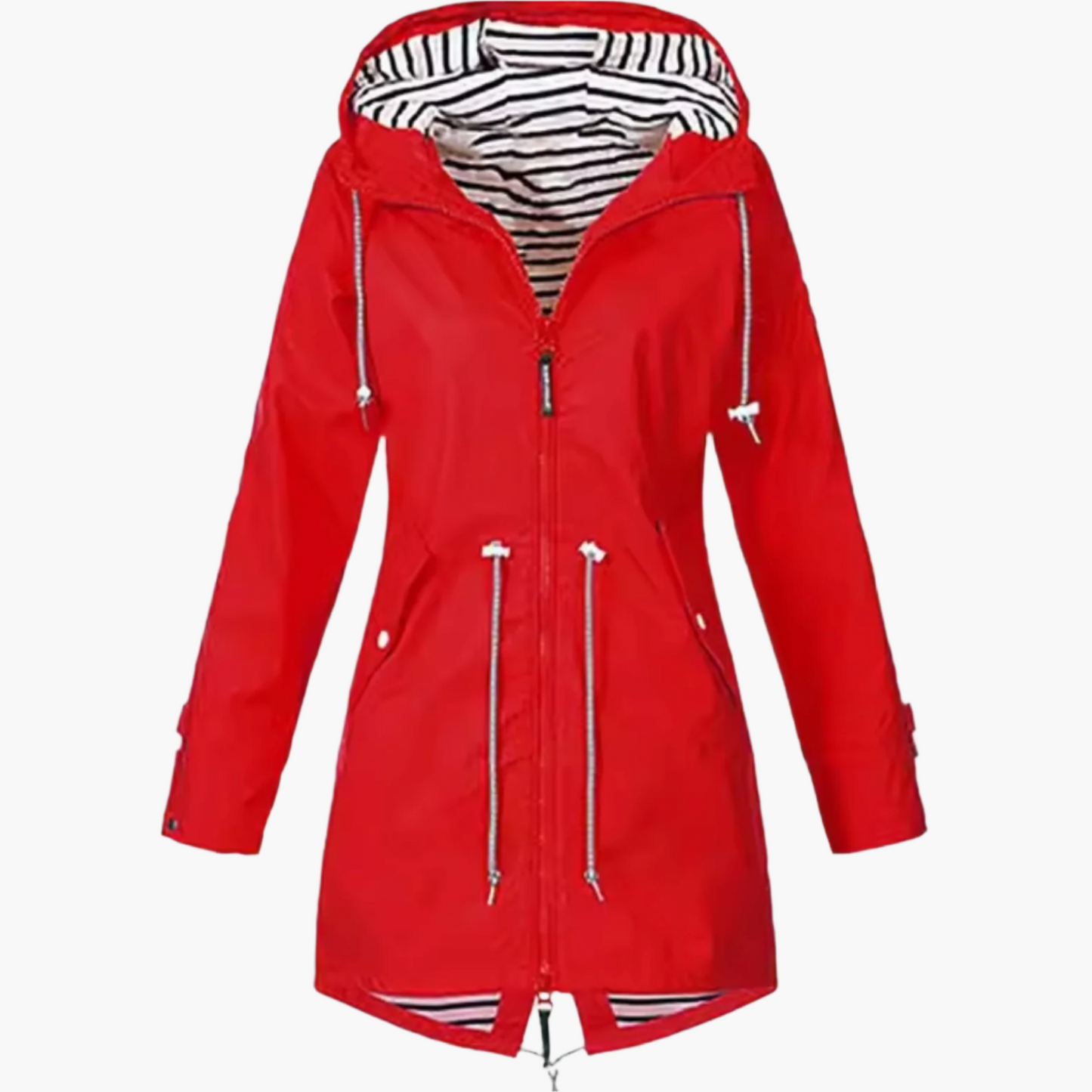Wasserdichte Regenjacke Damen Herren Kapuze