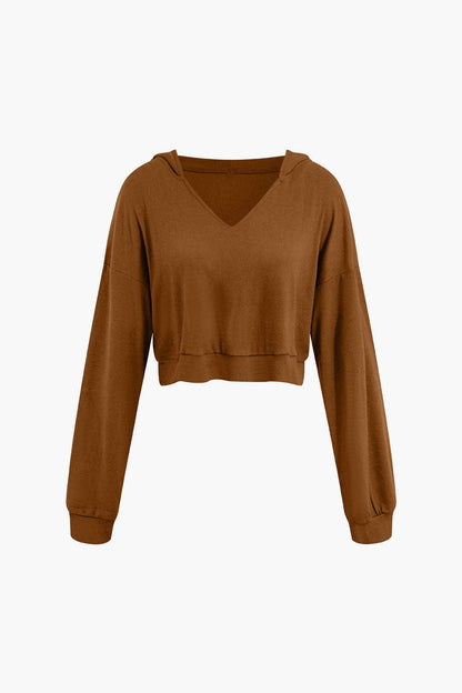 Damen Hoodie Midi Kleid Set Zweiteiler Lässig