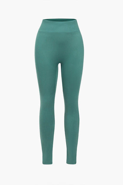 Sportliches Damen-Zweiteiler-Set Cropped-Jacke Leggings