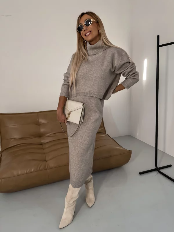 Damen Strickset Herbst/Winter Warm