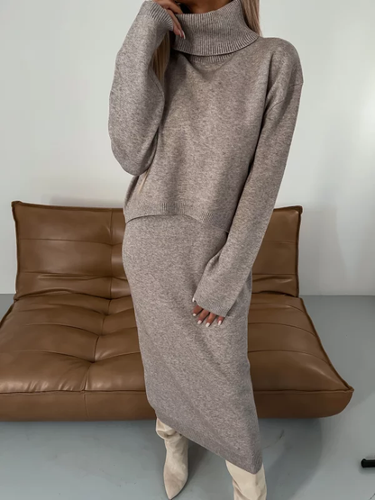 Damen Strickset Herbst/Winter Warm