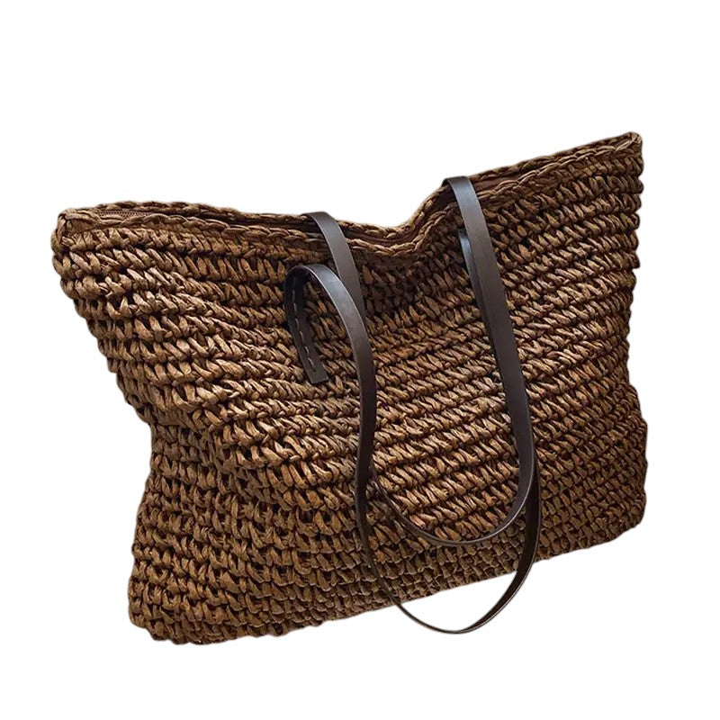 Damen Strandtasche Groß Leicht Reißverschluss