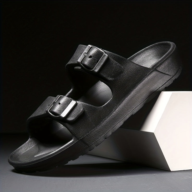 Herren Sandalen Doppelriemen Bequem - Norvielle