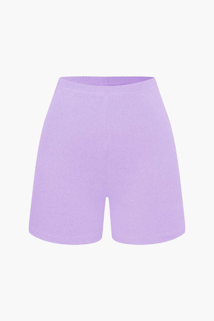 Damen Zweiteiler Set Bustier und Shorts