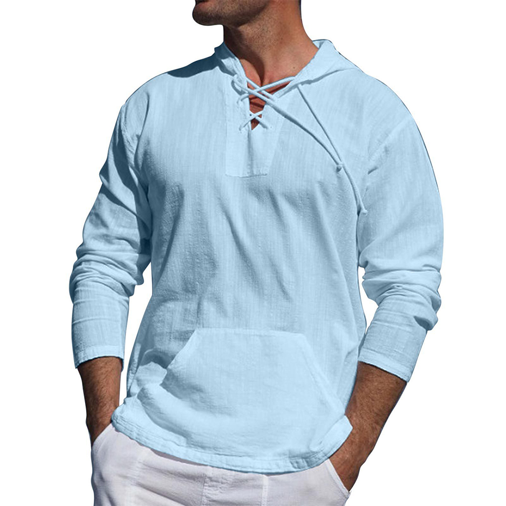 Herren Sommerpullover Leicht Baumwolle