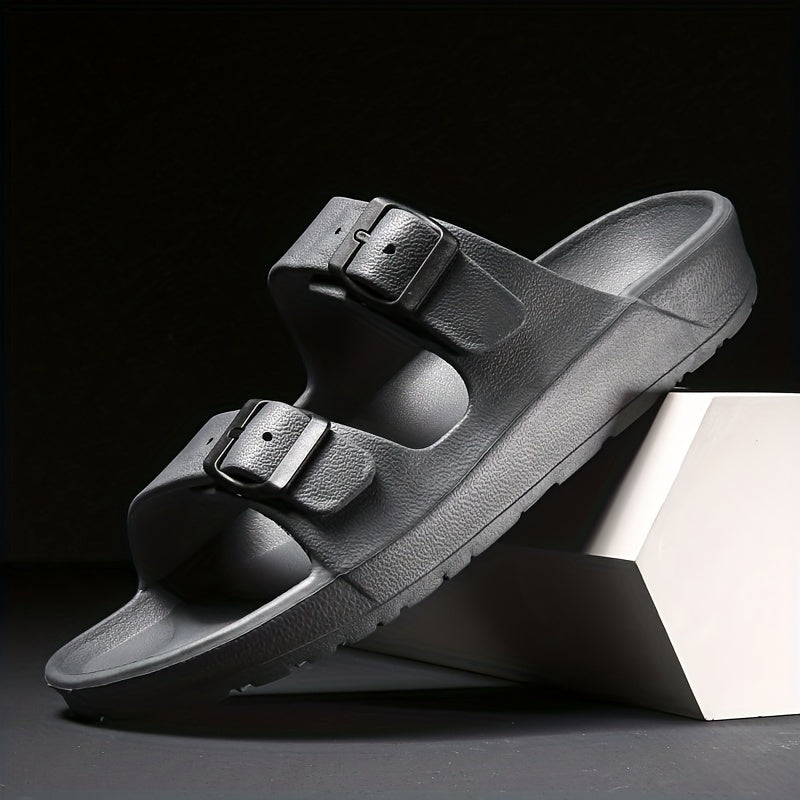Herren Sandalen Doppelriemen Bequem