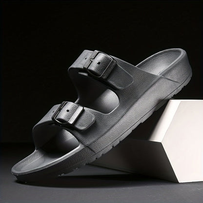 Herren Sandalen Doppelriemen Bequem