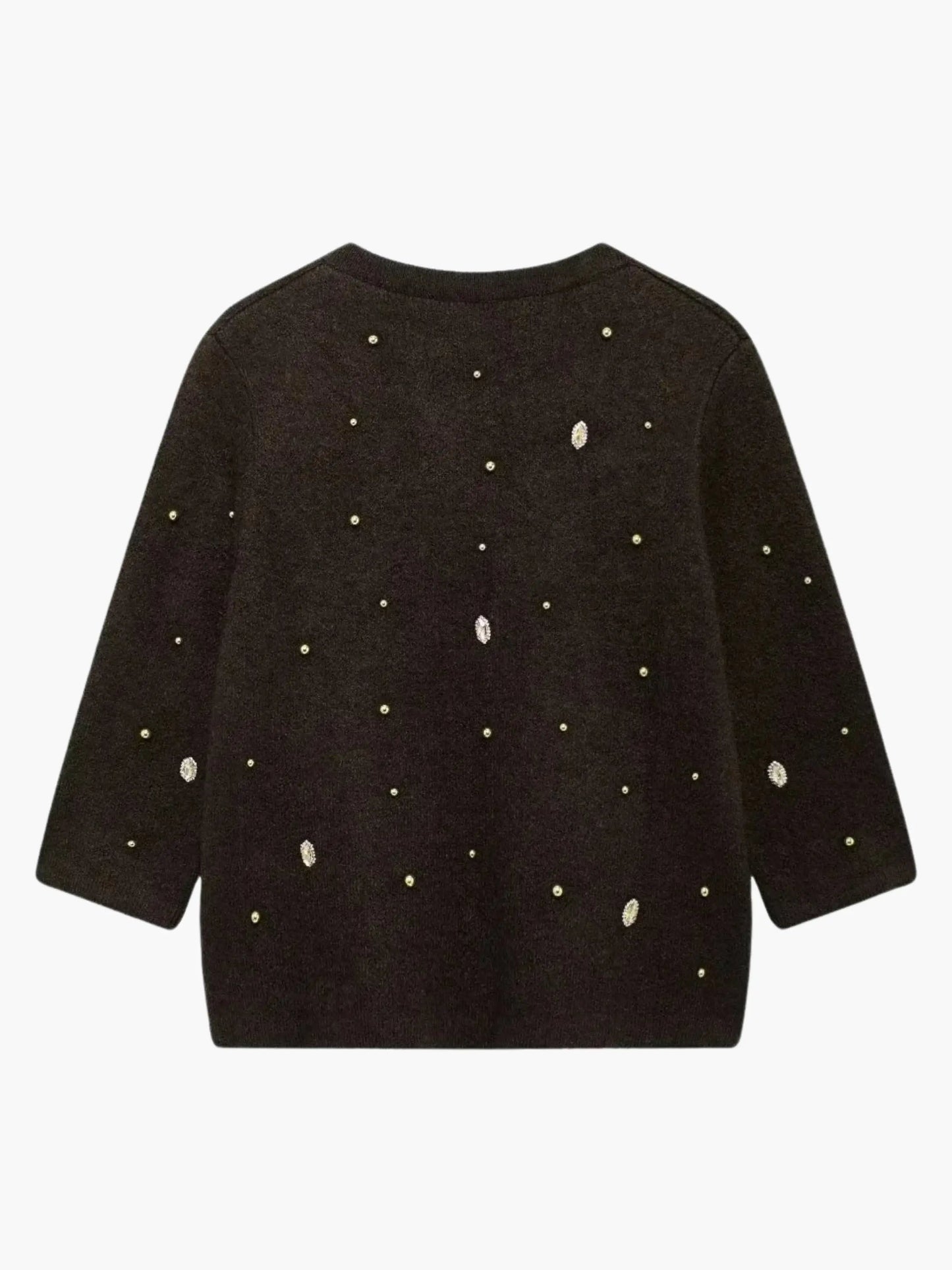 Damen Strickcardigan Elegantes Langarm-Modell