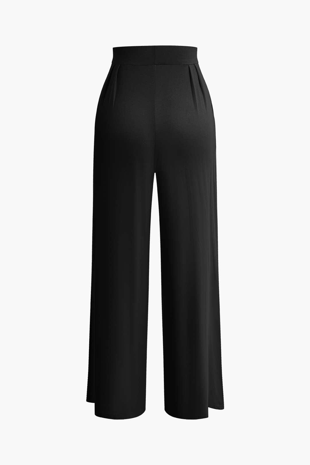 Damen Zweiteiler Set Schleifen Bikinihose Elegantes Design