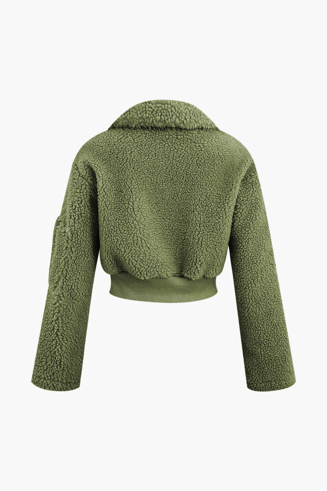 Misha Damen Cargohose Teddy-Cropped-Jacke-Set