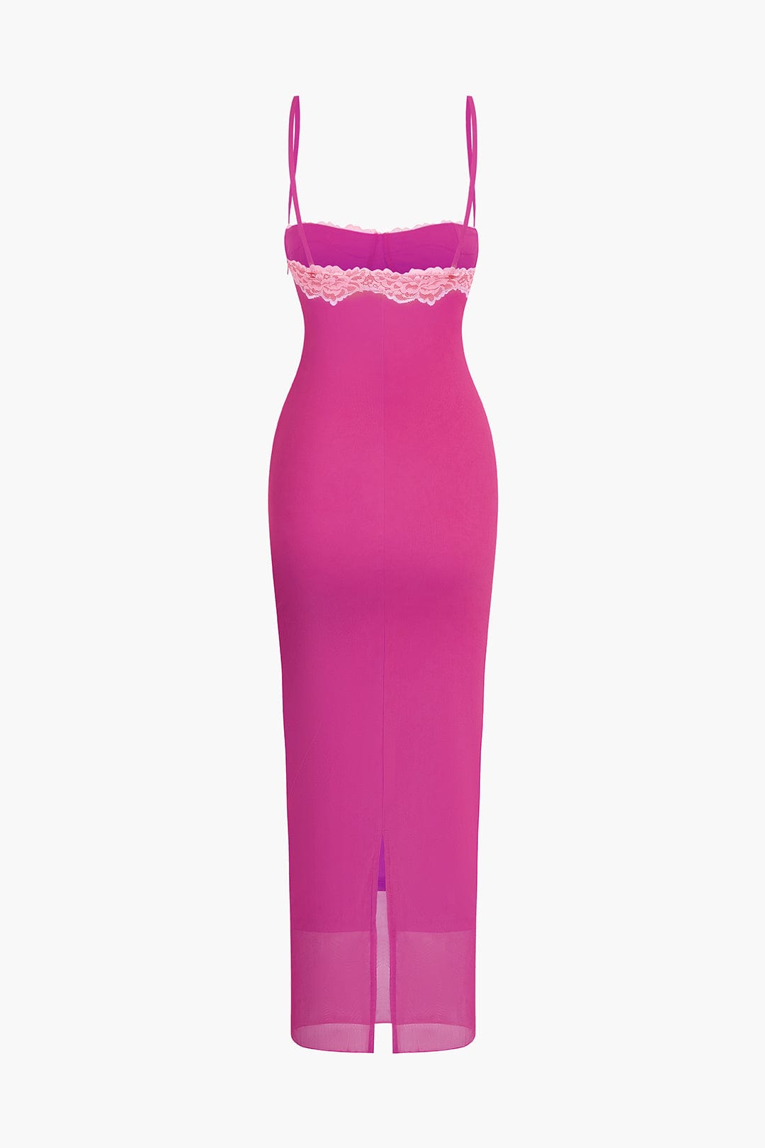 Damen Midi-Robe mit Camisole-Oberteil