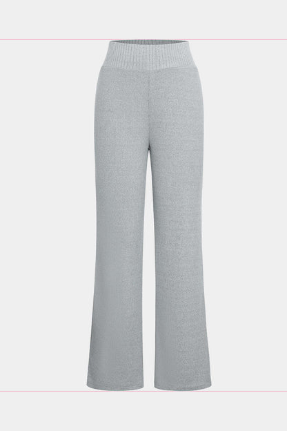 Damen Strick-Zweiteiler-Set Hoodie Hose Weite Bequem