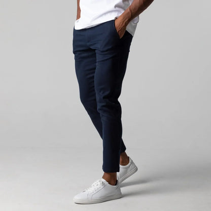 Herren Chino-Hose Slim-Fit Komfort
