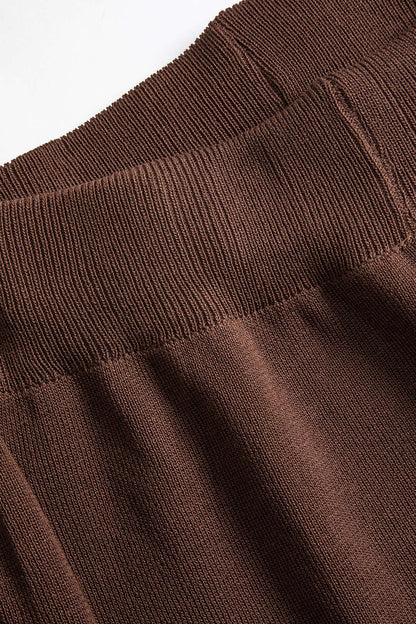 Damen Strickcape Hose Elegantes Design