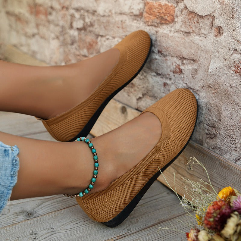 Damen Orthopädische Slip-On Schuhe Bequem