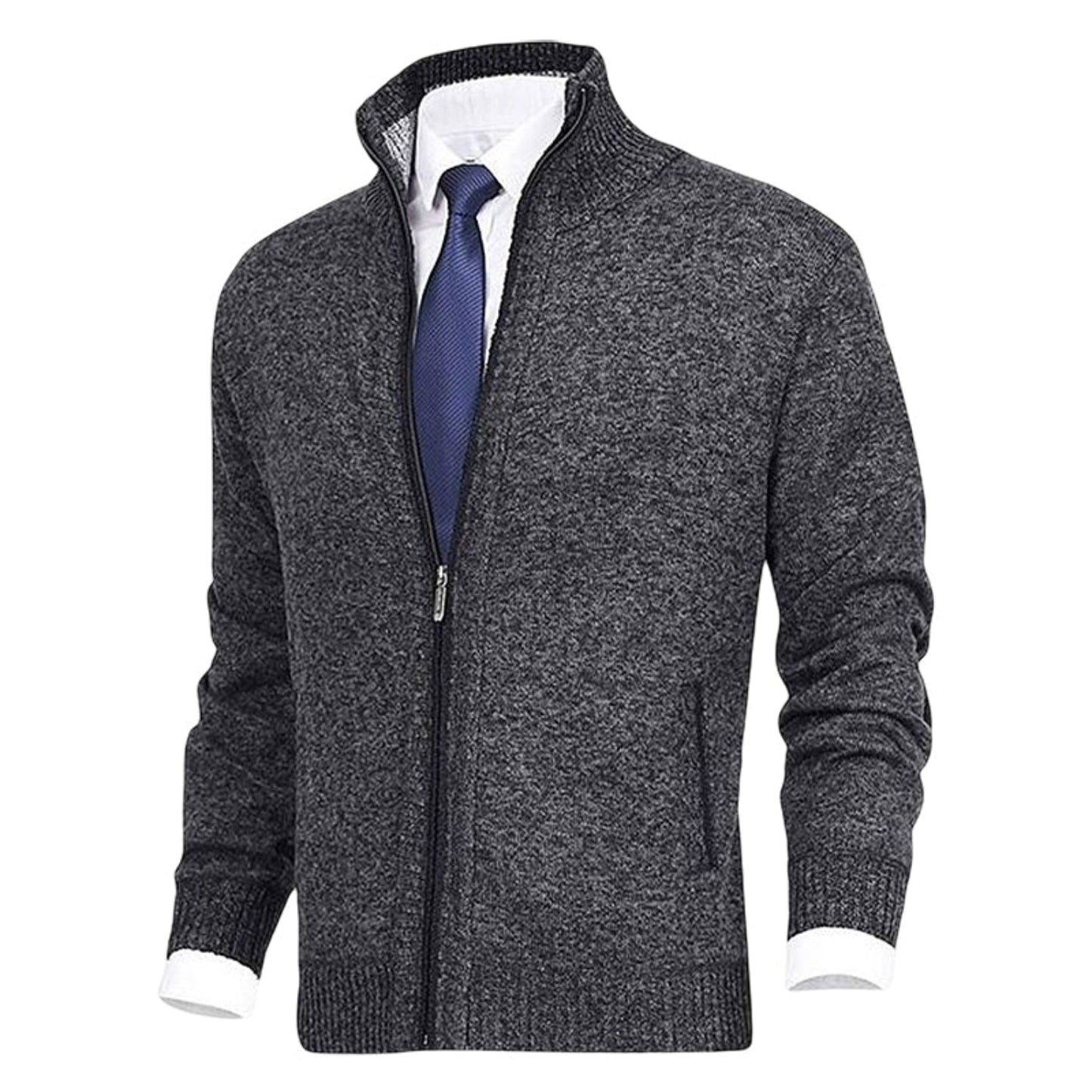 Herren Weste Mit Kragen Elegant