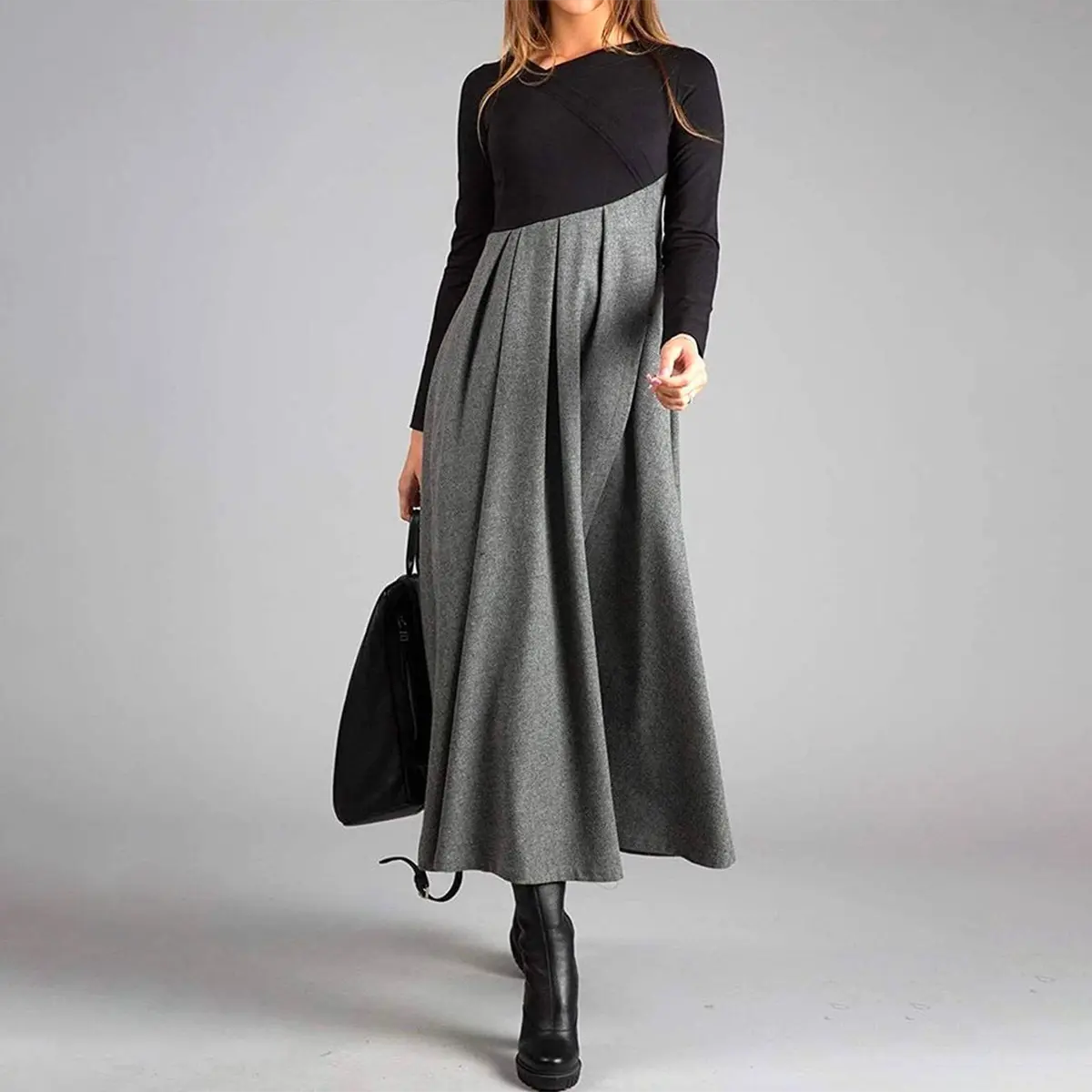 Damen Maxikleid Lang Elegantes Abendkleid - Norvielle