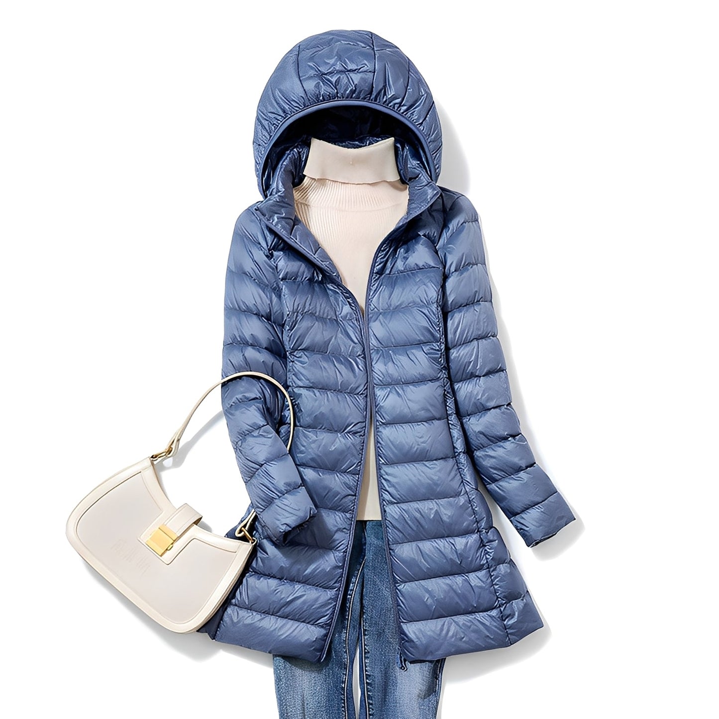 Damen Daunenjacke Warm Kuschelig