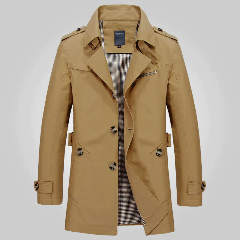 Herren Trenchcoat Modern
