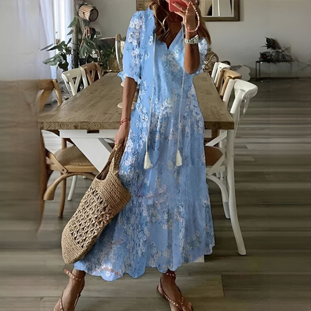 Damen Sommerkleid Kurz Leicht Modisch