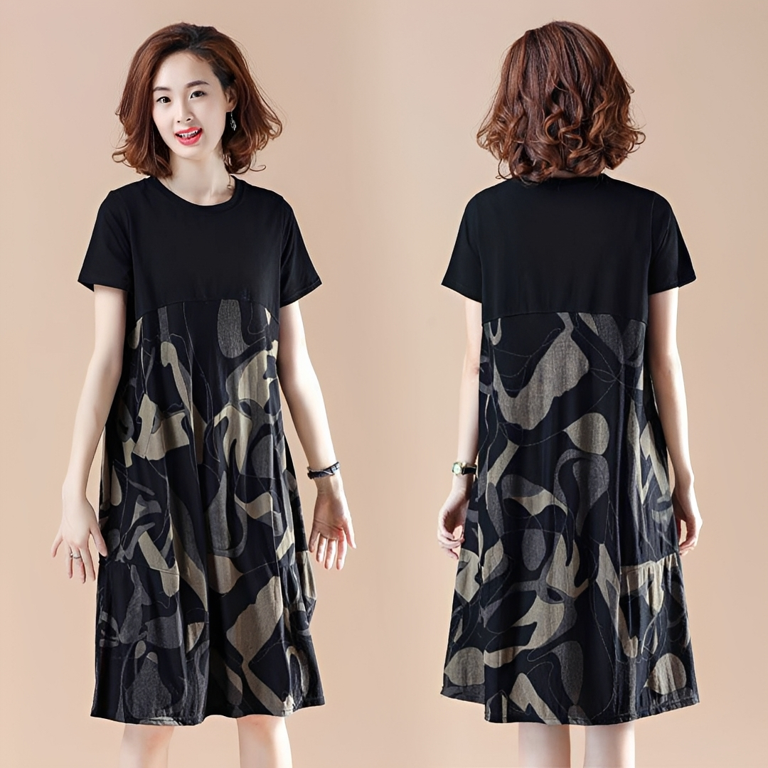 Damen Sommerkleid Modernes Kurzkleid
