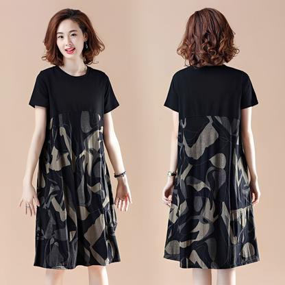 Damen Sommerkleid Modernes Kurzkleid