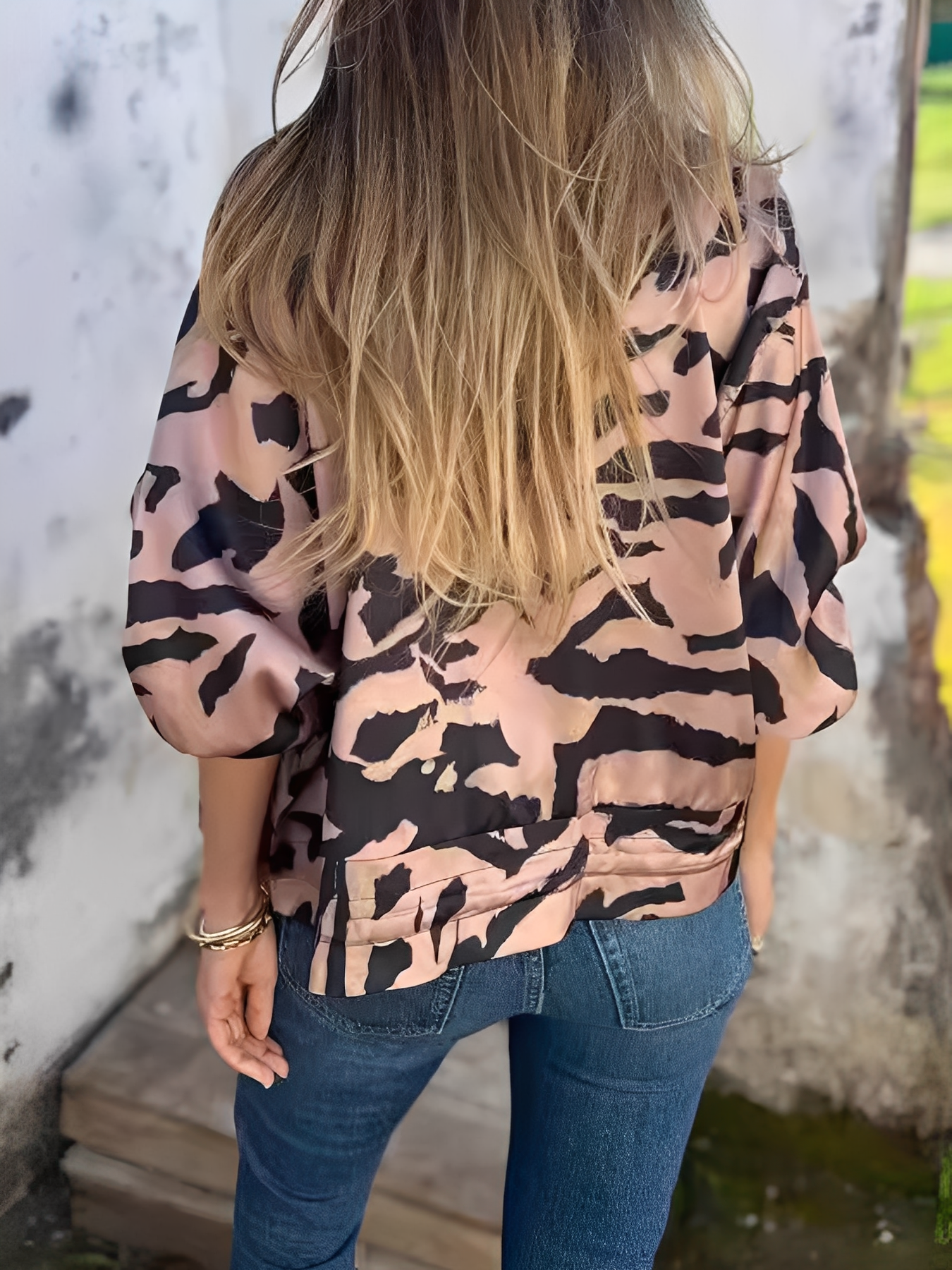 Damen Jacke Reißverschluss Schwarz Eleganz - Norvielle