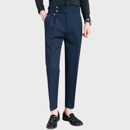 Herren Chino-Hosen Bequem Elegant