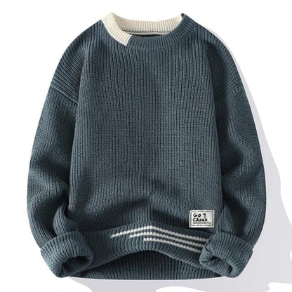 Herren Pullover Weiches Strickwerk Warm
