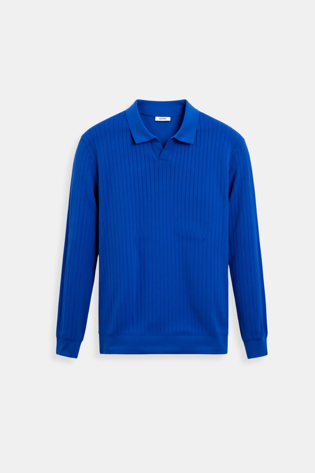Elegantes Herren Poloshirt Slim Fit Modern Strick