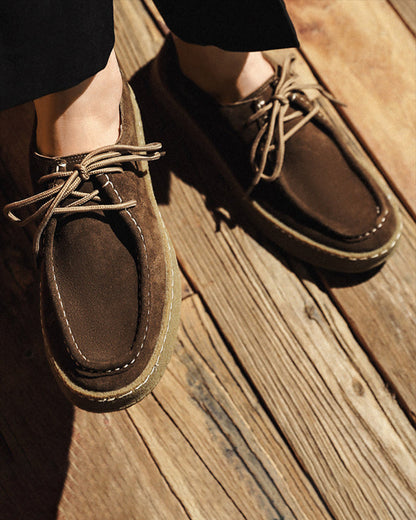 Herren Mokassin Robustes Wildleder Komfortschuhe