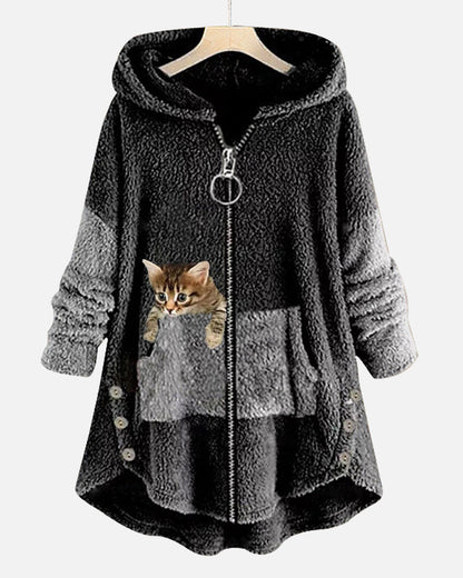 Katzenprint Schal Berliner Stil Süß