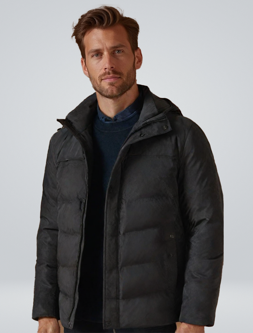 Walden Damen Winter-Parka Isoliert Warm Schwarz - Norvielle